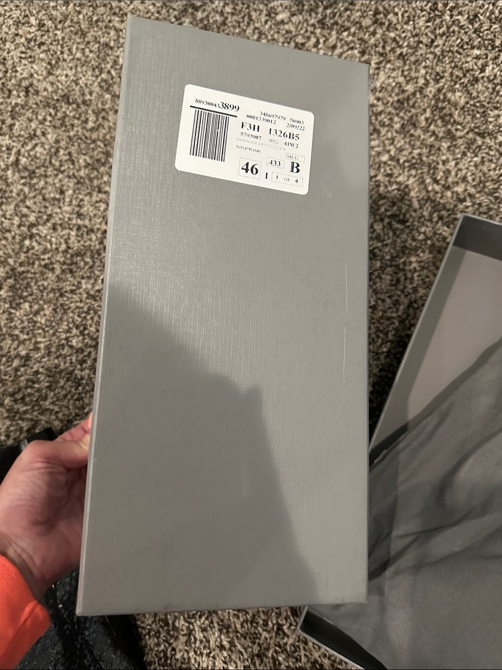 Balenciaga Slides EMPTY SHOE BOX - Picture 4 of 5